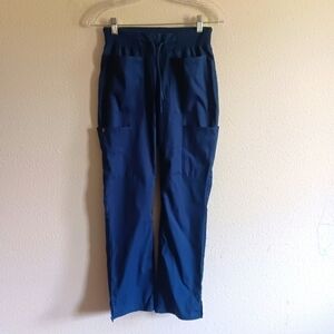 Jaanuu Navy cargo scrub pants size XXS
